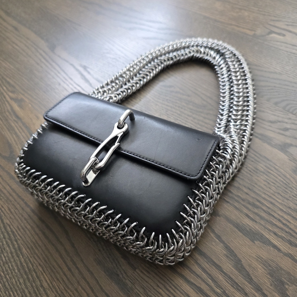 Black and Silver Women's Bag
